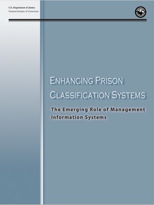 cover image of Enhancing Prison Classification Systems